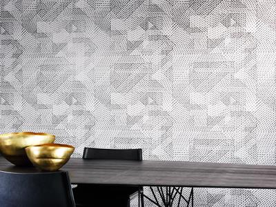 arte monochrome oblique - Papiers peints